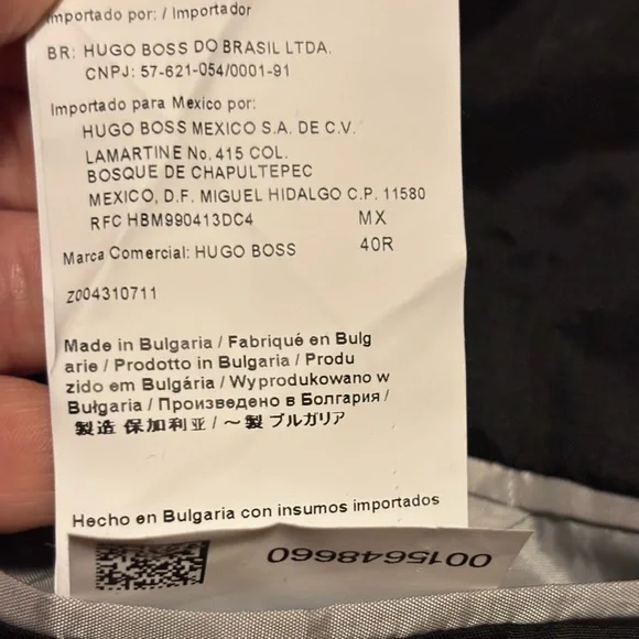 Hugo Boss The James3 100% Virgin Wool Jacket